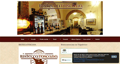 Desktop Screenshot of bisteccatoscana.it
