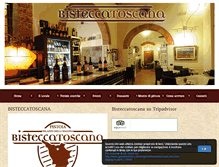 Tablet Screenshot of bisteccatoscana.it